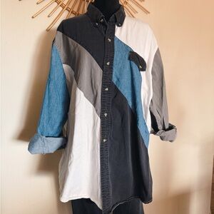 Express Riders Black and White Shirt